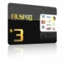 بطاقة فلسبي 3 دولار بطاقة فلسبي 3 دولار